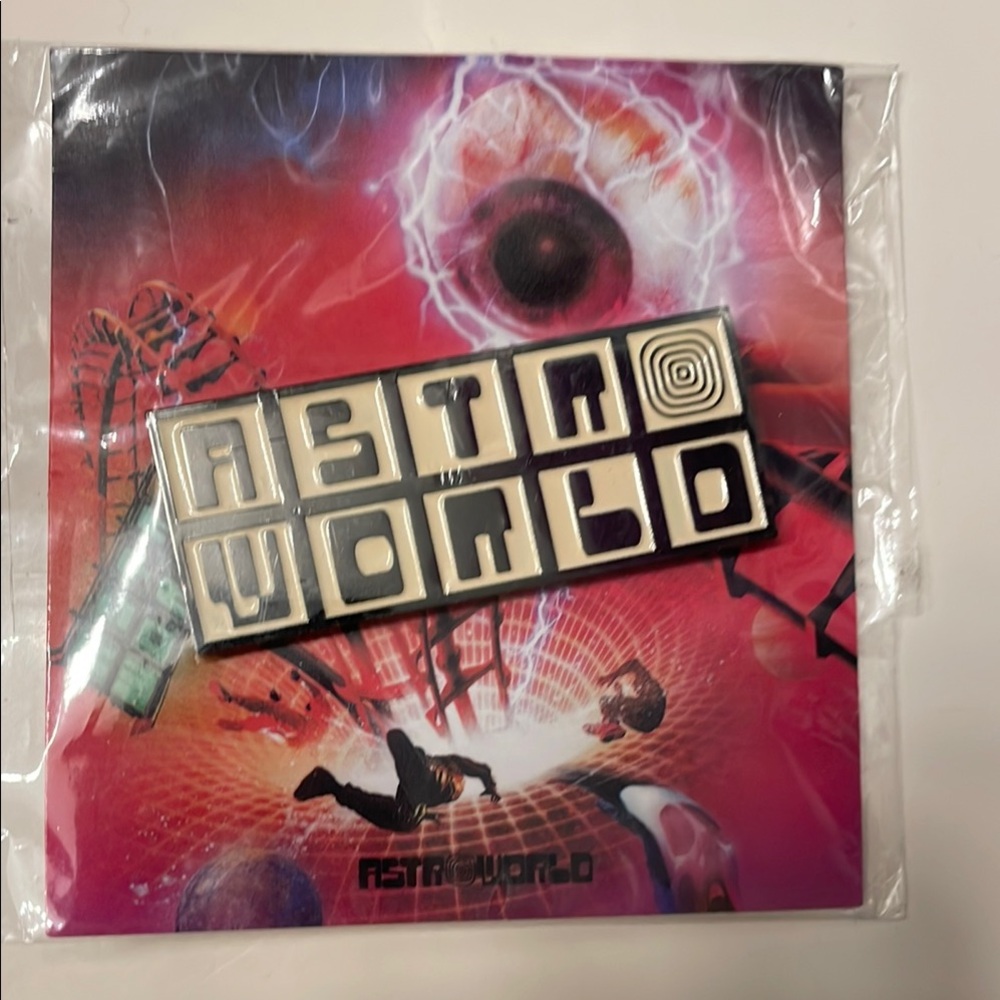 Travis Scott Astroworld collectors pin